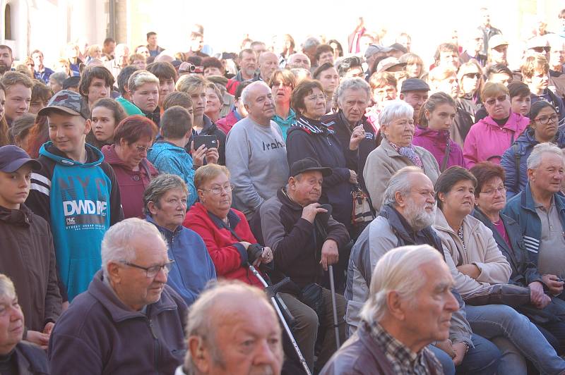 Návštěva prezidenta ČR Miloše Zemana v Horšovském Týně