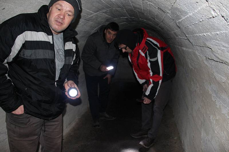 Domažlické podzemí navštívil spolek z Furthu im Wald, kde mají rovněž podzemí.