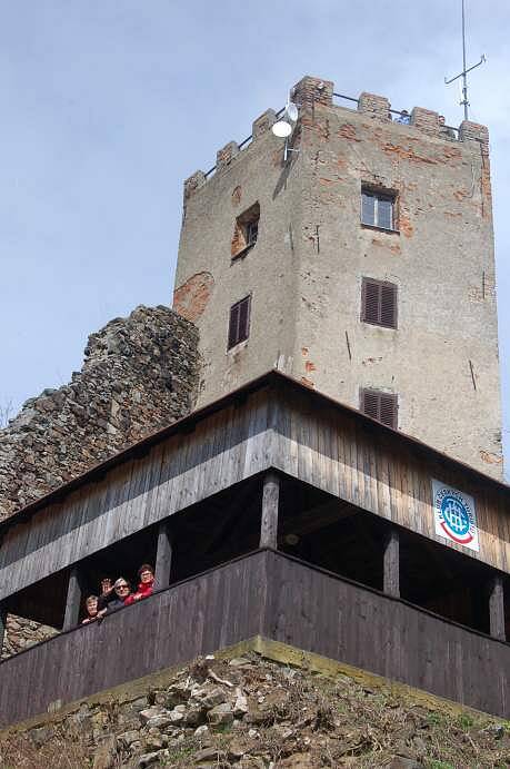 Jarní setkání turistů Plzeňského kraje na Rýzmberku.