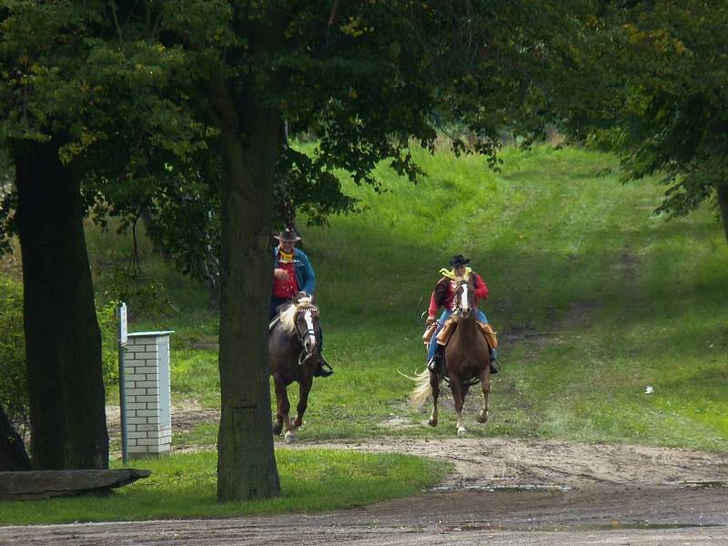 Jezdci z Domažlicka jeli jako Pony Express.