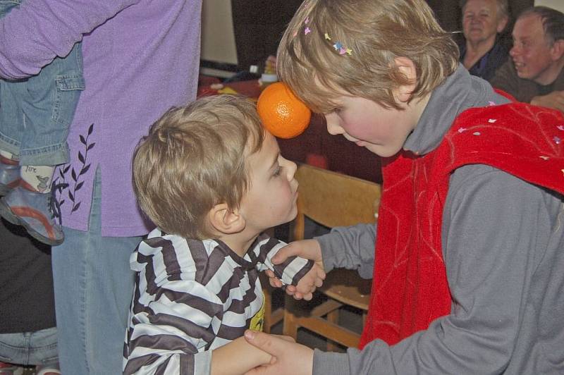 Dětský maškarní karneval v Pasečnici