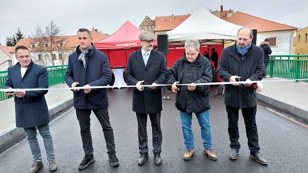 Otevření nového mostu v Horšovském Týně
