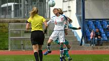 Česká fotbalová reprezentace žen U15 podlehla v Domažlicích Němkám.