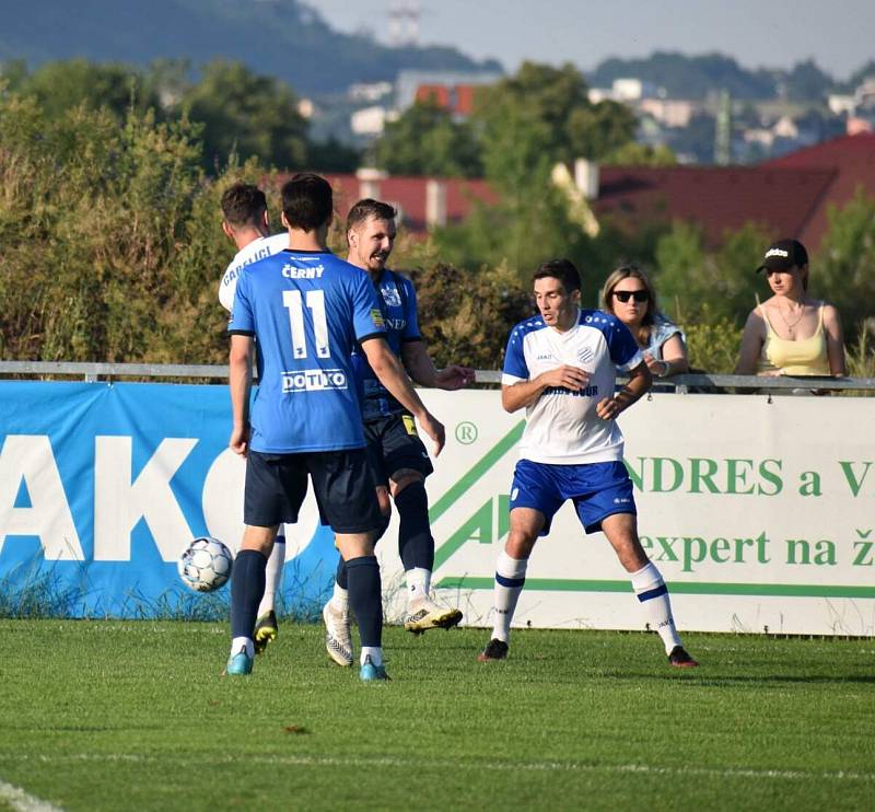 29. kolo FORTUNA ČFL A: Králův Dvůr - Jiskra Domažlice 2:1.