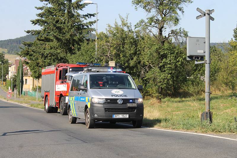 Střet s vlakem se obešel bez zranění.