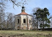 Loretánská kaple v zámeckém parku v Horšovském Týně.