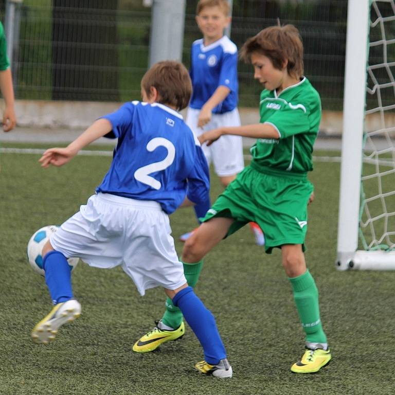 Kvalifikační turnaj starších přípravek FC Dynamo H. Týn, Spartak Klenčí, Sokol Mrákov a Jiskry Domažlice na Střelnici.