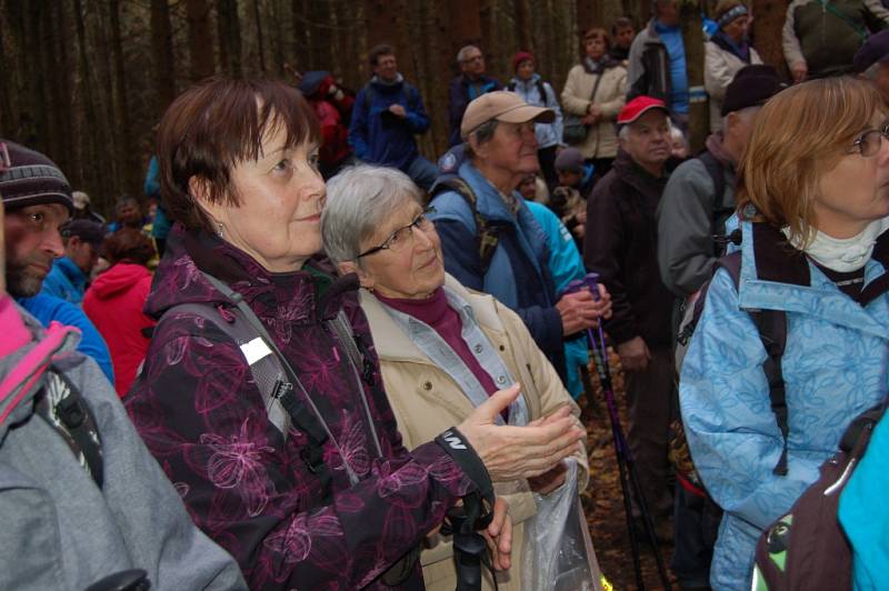 Zamykání České studánky pod Čerchovem.