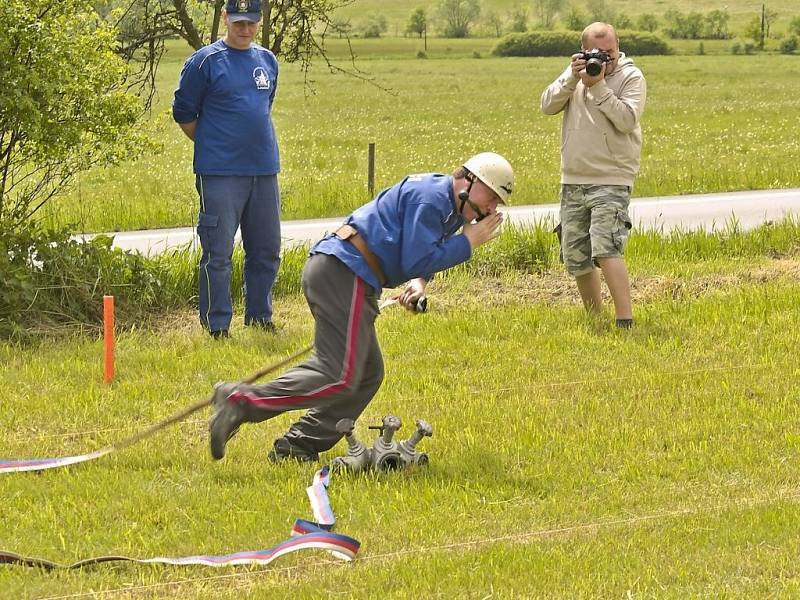 Soutěž v požárním sportu pocinovského okrsku č. 10.