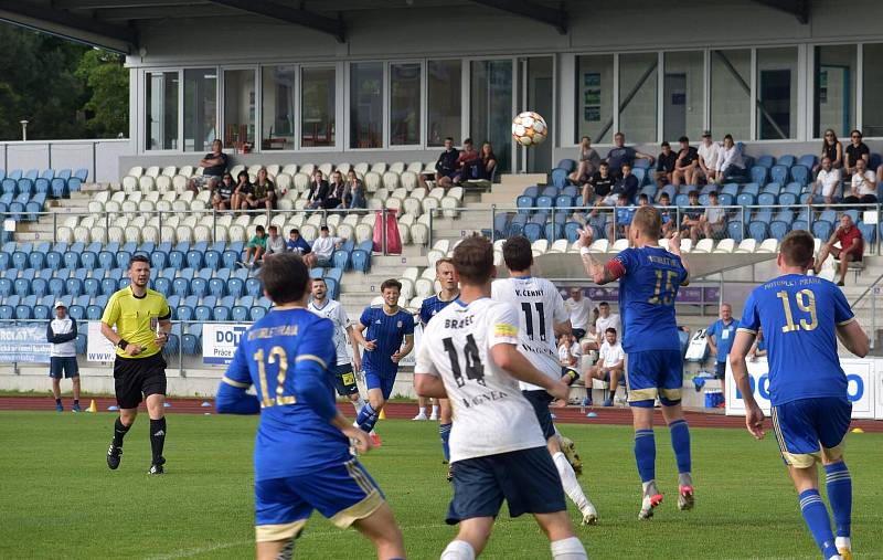 TJ Jiskra Domažlice - Motorlet Praha 1:2 (28. kolo ČFL A).