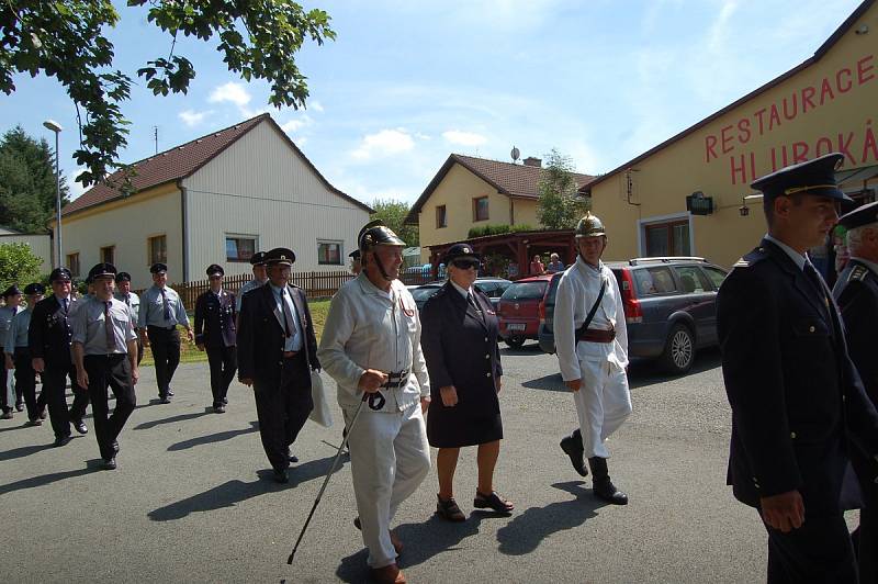 Z oslav 120 let založení SDH Hluboká u Kdyně.