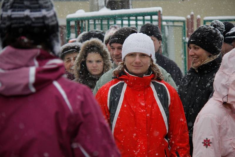 Zabijačkové hody v Koutě na Šumavě.