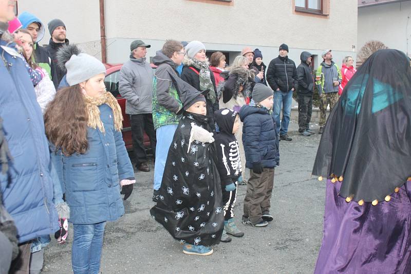 Masopust probíhal v sobotu také v Nevolicích a ve Stráži 