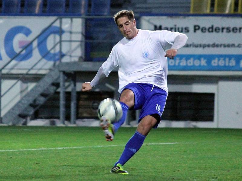 Jiskra na Stínadlech. Odveta osmifinále Poháru České pošty FK Teplice - Jiskra Domažlice 2:1.