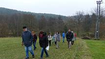 Ze zamykání trhanovské studánky.