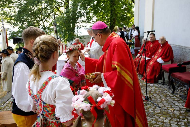 Pouť ke sv. Vavřinci v Domažlicích.