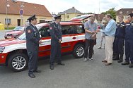 Domažličtí dobrovolní hasiči dostali nový vůz.
