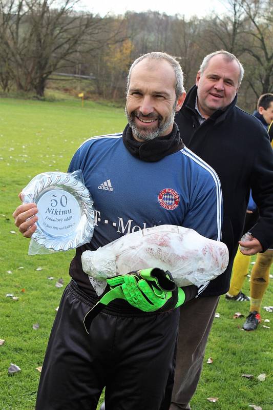 Nikolaj Nikolaev, brankářská legenda Bělé nad Radbuzou, slavil jubileum.