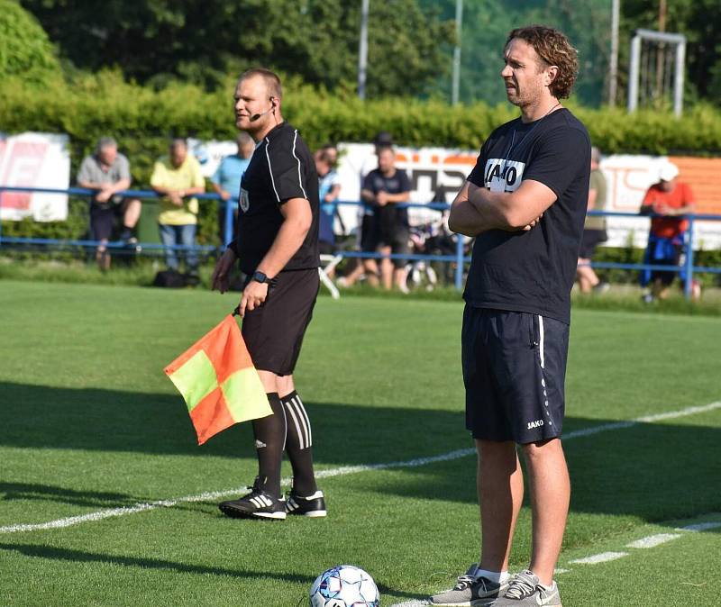 29. kolo FORTUNA ČFL A: Králův Dvůr - Jiskra Domažlice 2:1.