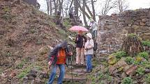 Jarní setkání turistů Plzeňského kraje na Rýzmberku.