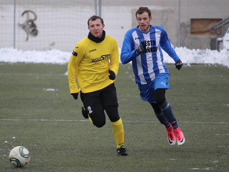 Fotbalisté Jiskry Domažlice B porazili v prvním utkání zimní přípravy FK Staňkov.