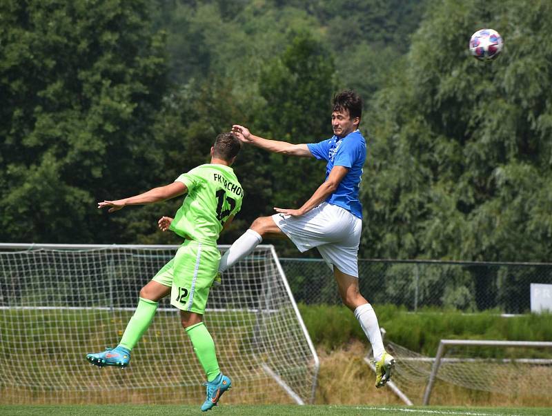 Letní příprava: FK Tachov - TJ Jiskra Domažlice B (modří) 2:3.