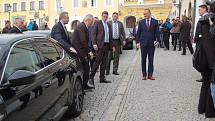 Návštěva prezidenta ČR Miloše Zemana v Horšovském Týně