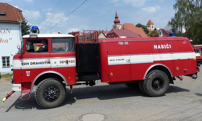 Z poběžovických hasičských oslav.