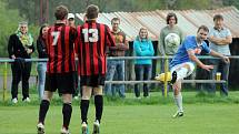 Z utkání fotbalistů FK Staňkov a Slavoj Koloveč B.