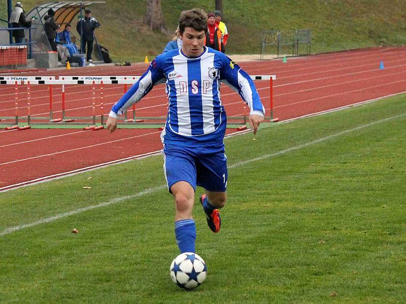 Z utkání Jiskra Domažlice a FK Mladá Boleslav B.