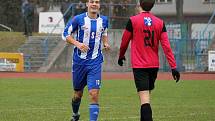 Z utkání Jiskra Domažlice a FK Mladá Boleslav B.