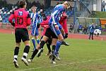 Z utkání Jiskra Domažlice a FK Mladá Boleslav B.