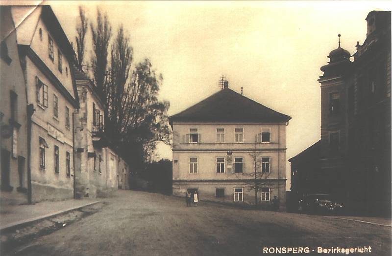 Náměstí v Poběžovicích. Foto: archiv soukromých sbírek