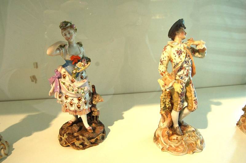 Nová výstava porcelánových figur ve Kdyni.