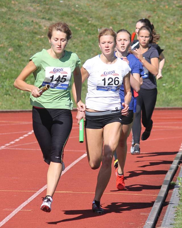 Corny středoškolský atletický pohár 2012 - oblastní kolo.