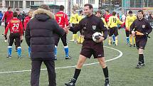 Fotbalový svátek v Domažlicích. Jisrka, lídr divizní skupiny A, se na Střelnici utkala s lídrem Gambrinus ligy Viktorií Plzeň.