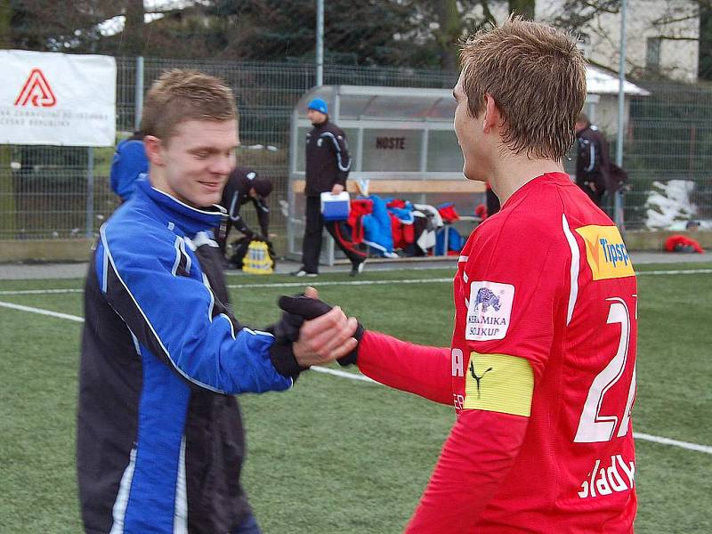 Fotbalový svátek v Domažlicích. Jisrka, lídr divizní skupiny A, se na Střelnici utkala s lídrem Gambrinus ligy Viktorií Plzeň.