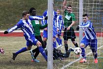 Fotbalisté třetiligové Jiskry porazili Chomutov 5:2.