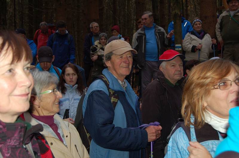 Zamykání České studánky pod Čerchovem.