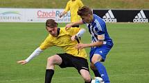 Dorostenecké derby v krajském přeboru. Jiskra Domažlice vs. FC Dynamo H. Týn.