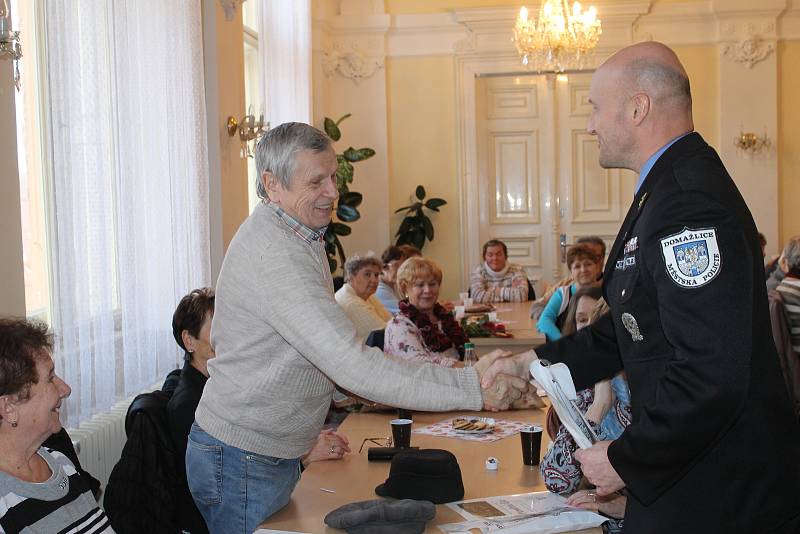 Slavnostní ukončení Senior akademie v Domažlicích.