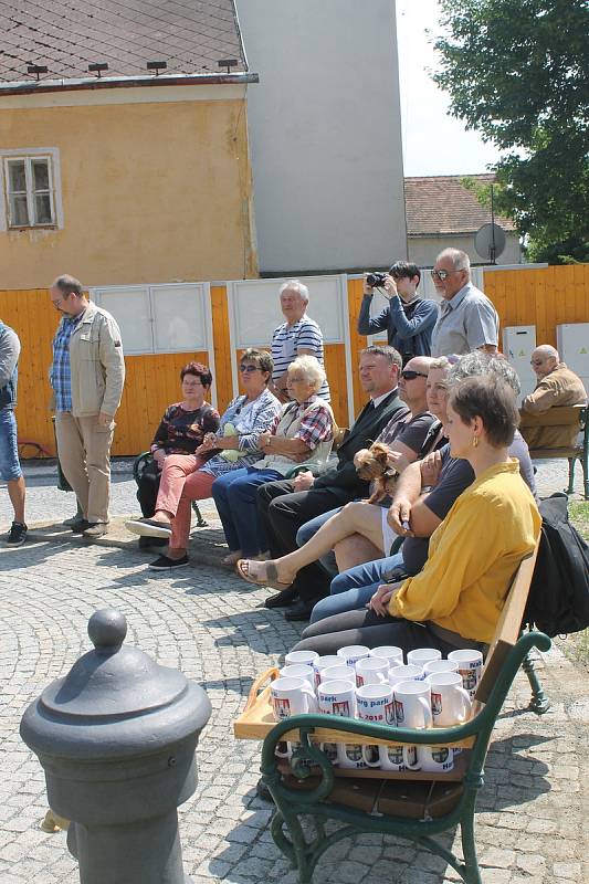 Křtu se zúčastnili zástupci Horšovského Týna i z partnerského města Nabburg.