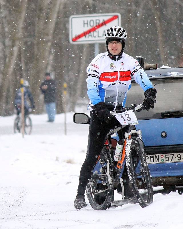 Ledový kafe 2013, první závod horských kol letošní sezony.