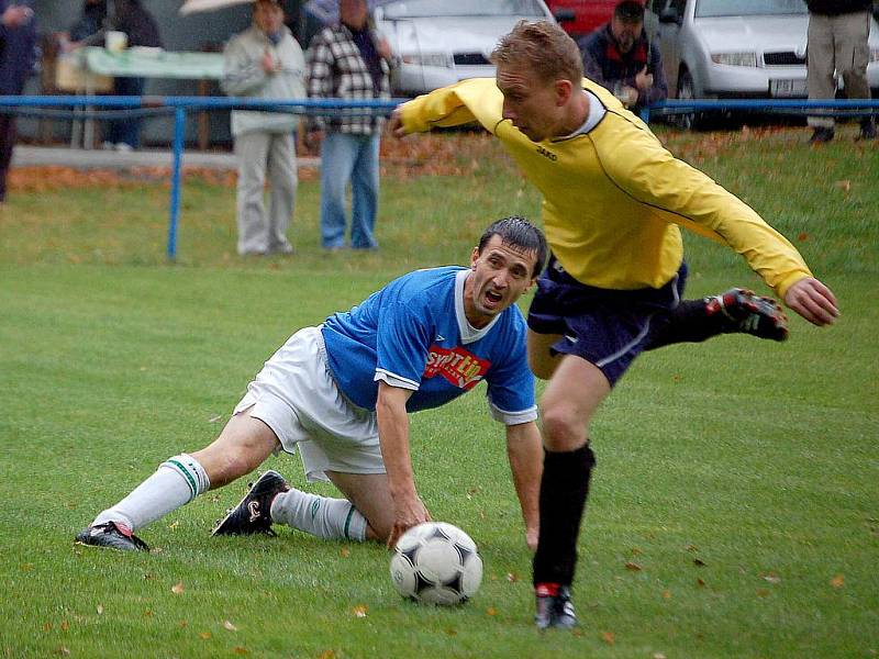 Z derby Krchleb proti Staňkovu.