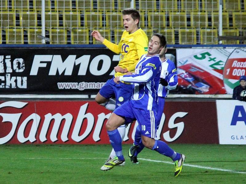 Jiskra na Stínadlech. Odveta osmifinále Poháru České pošty FK Teplice - Jiskra Domažlice 2:1.