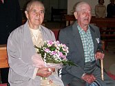 Manželé Radlingerovi z Brůdku oslavili pětašedesát let společného života. 