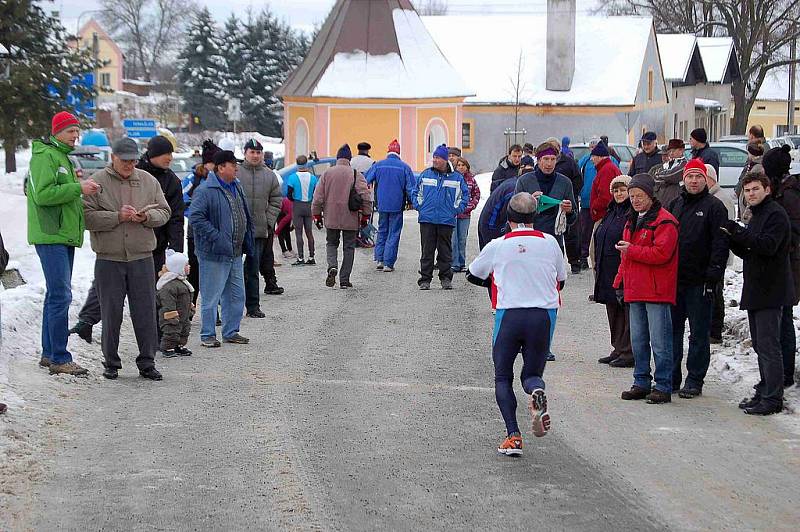 Z 34. ročníku Novoročního běhu v Draženově.