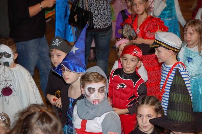 Dětský karneval v Domažlicích.