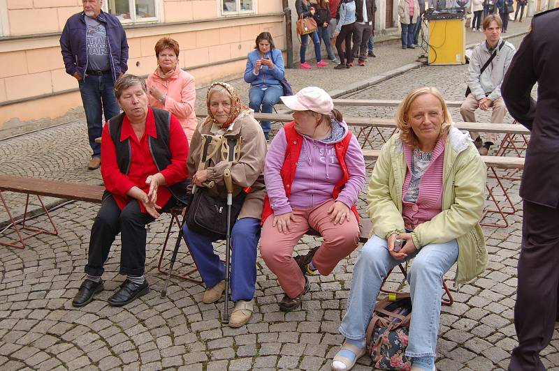 Návštěva prezidenta ČR Miloše Zemana v Horšovském Týně