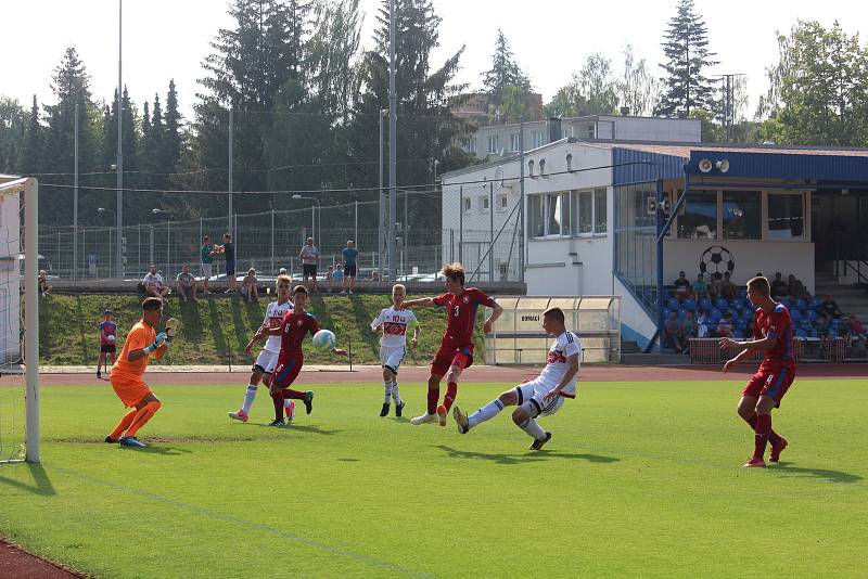 Česko U16 - Bělorusko U16 0:1 (0:1) - Domažlice 5.6.2018